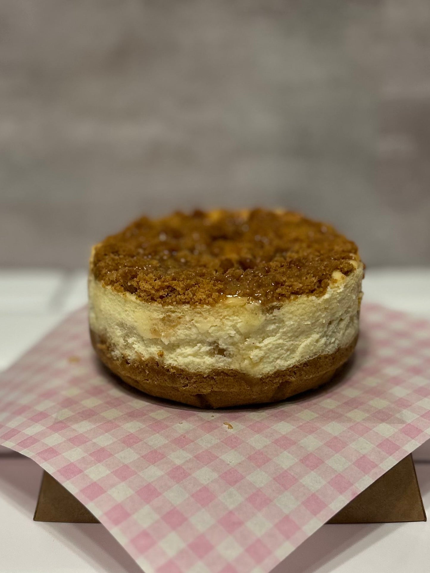 Peach Cobbler Cheesecake