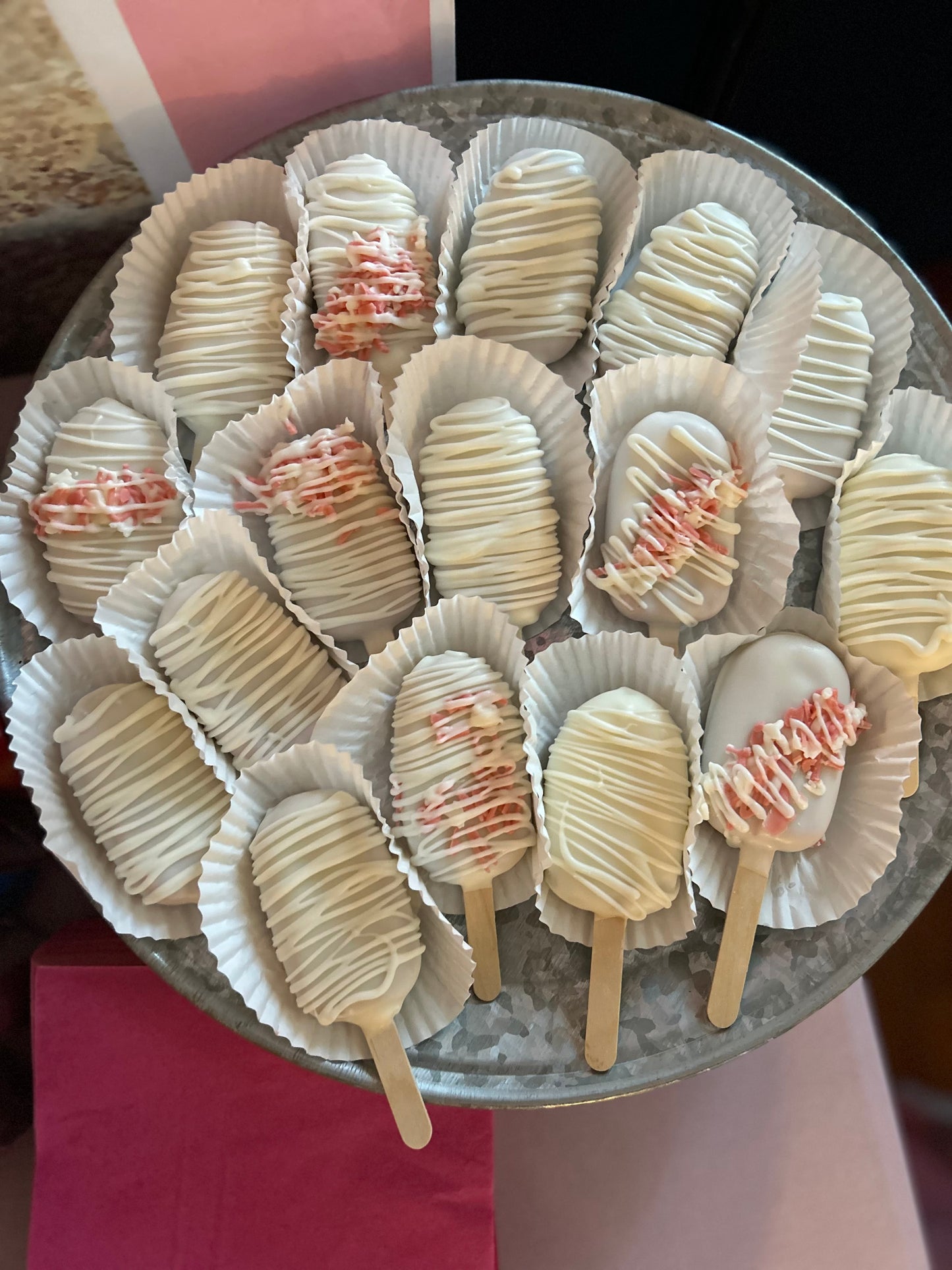 Cake Popsicles