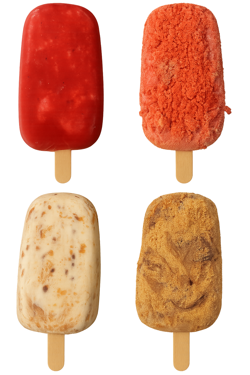 Butterfinger Cheesecake Popsicles
