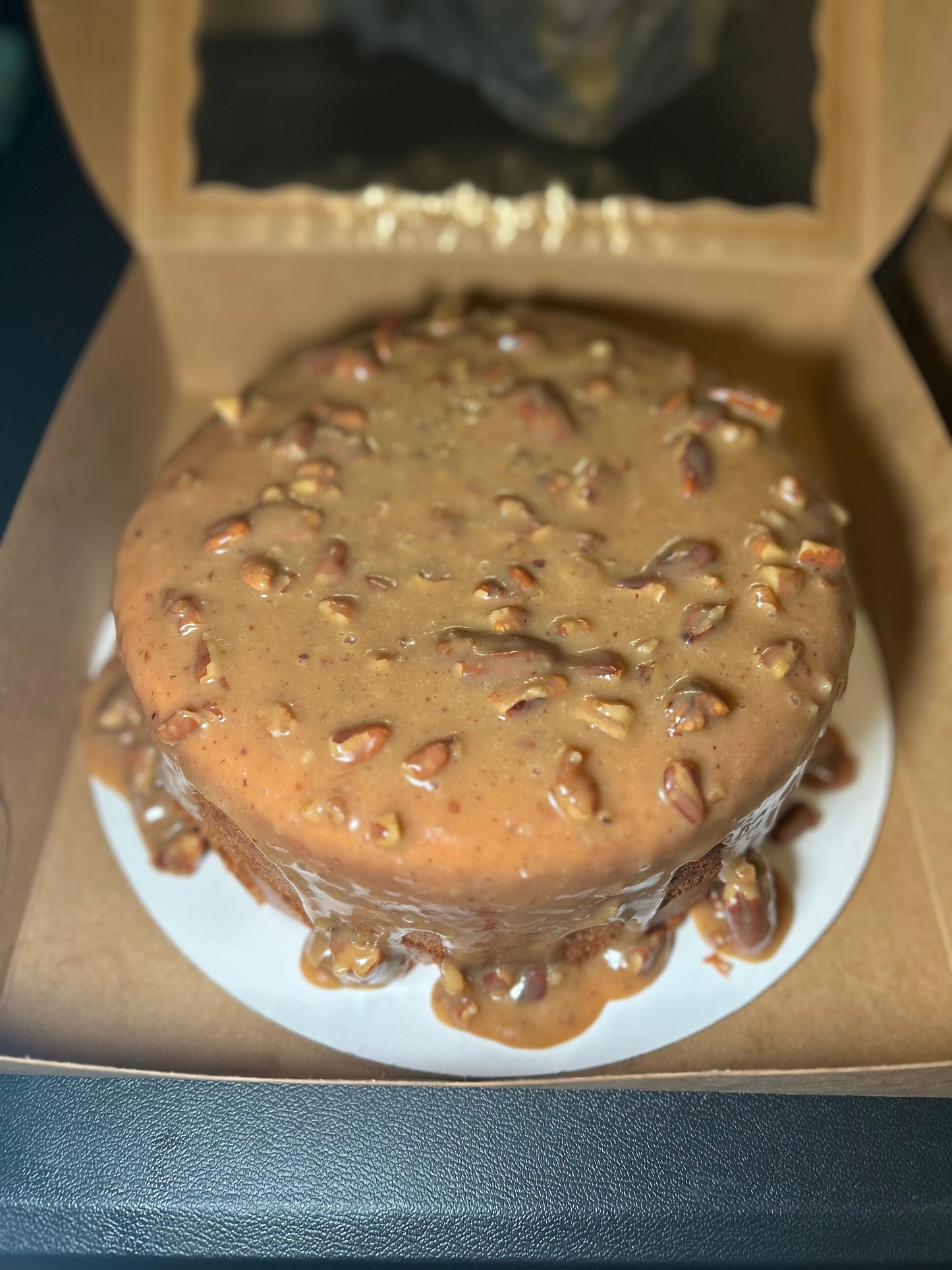 Brown Butter Caramel Pecan cake