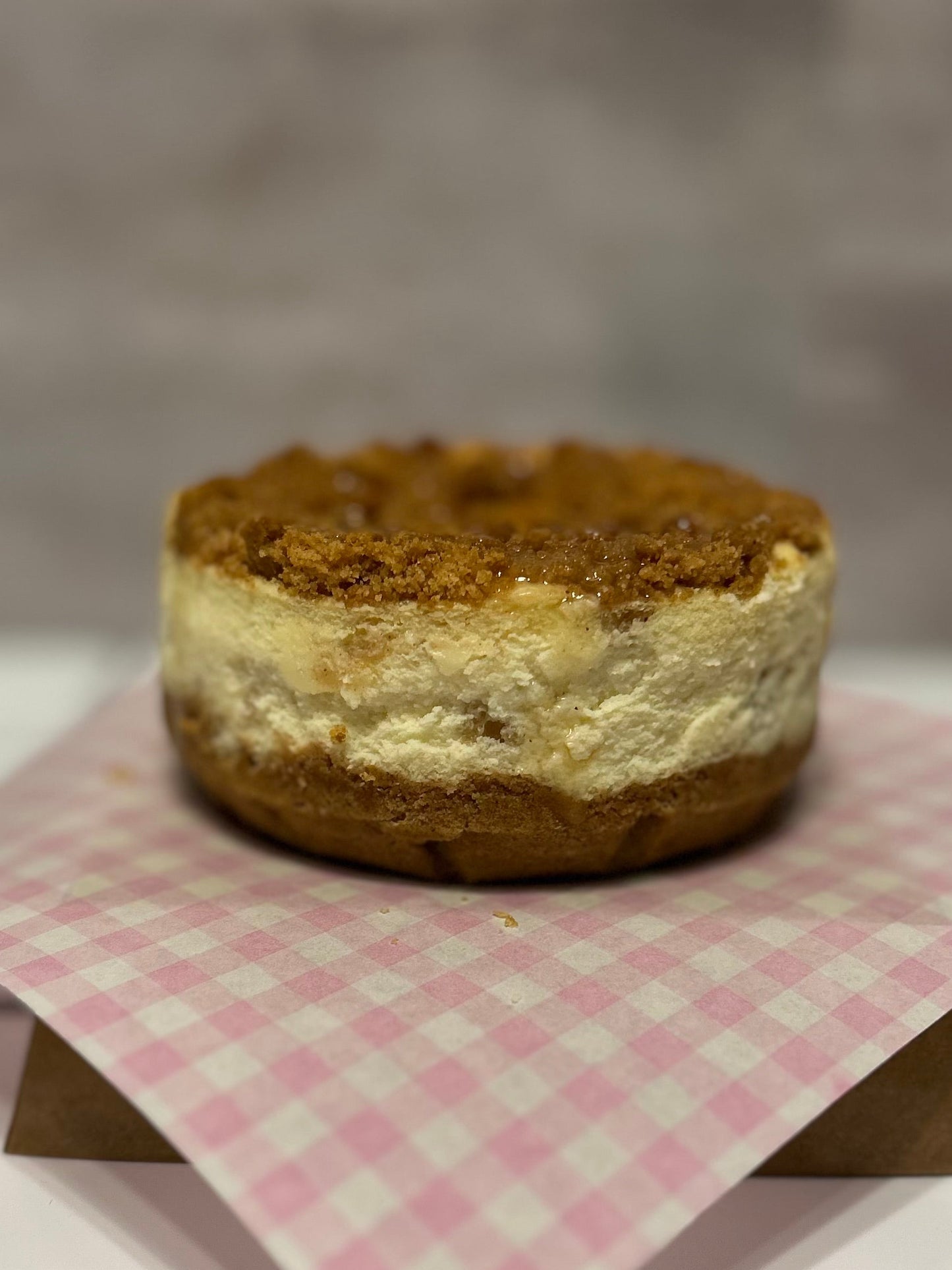 Peach Cobbler Cheesecake