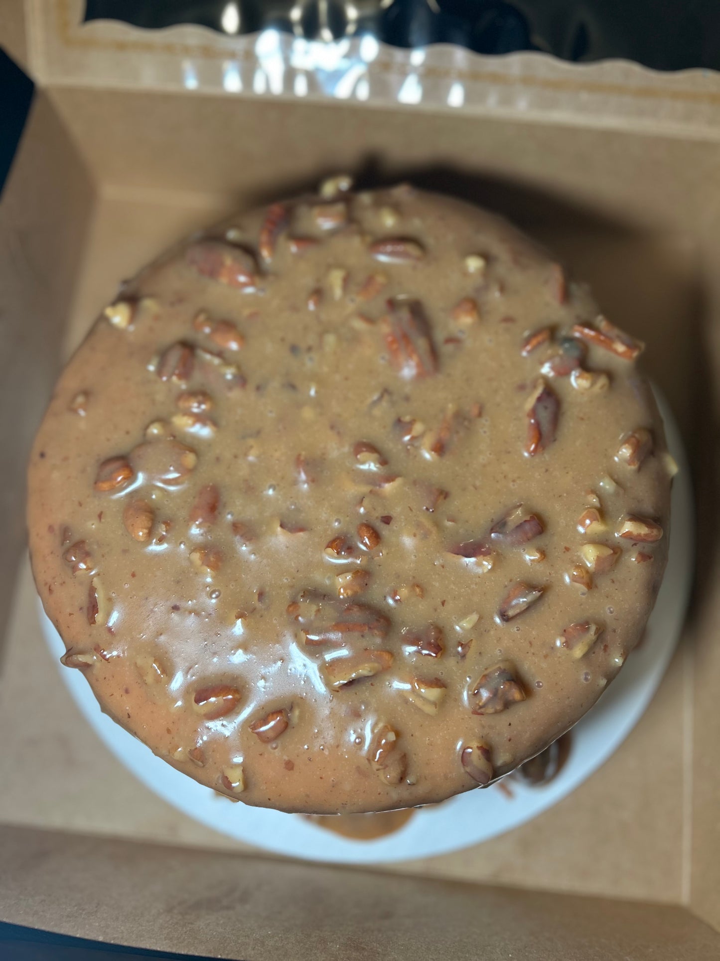 Brown Butter Caramel Pecan cake