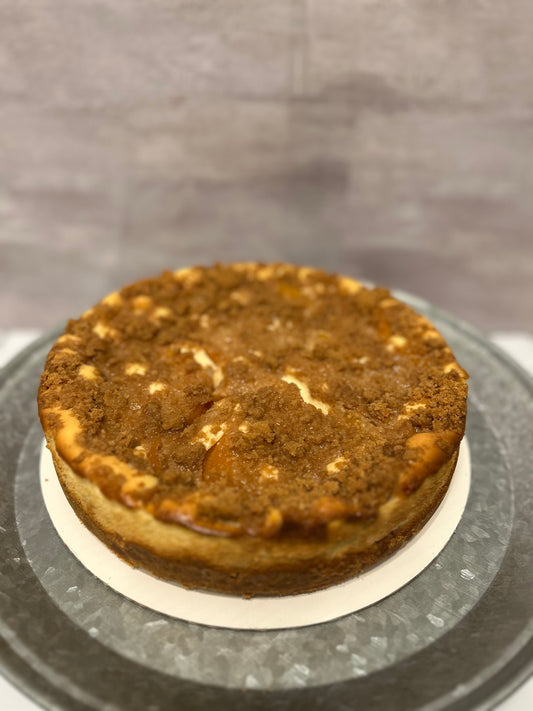 Peach Cobbler Cheesecake
