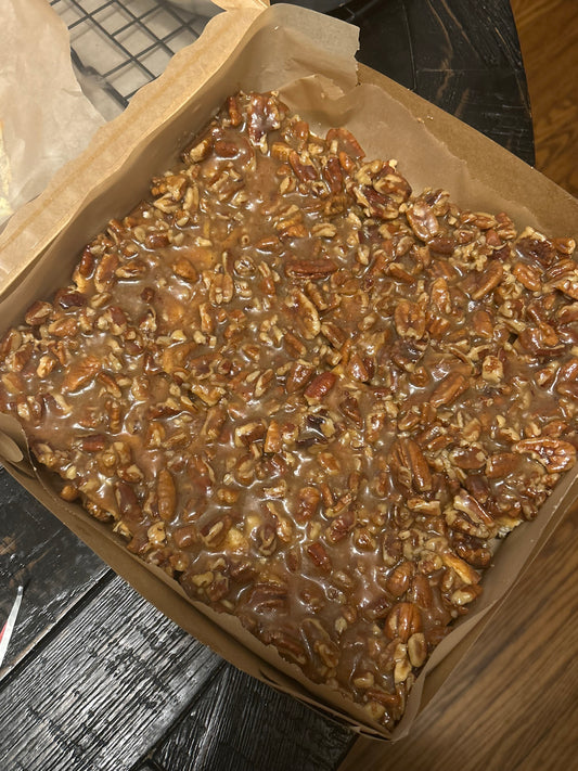 Caramel Pecan cheesecake bites
