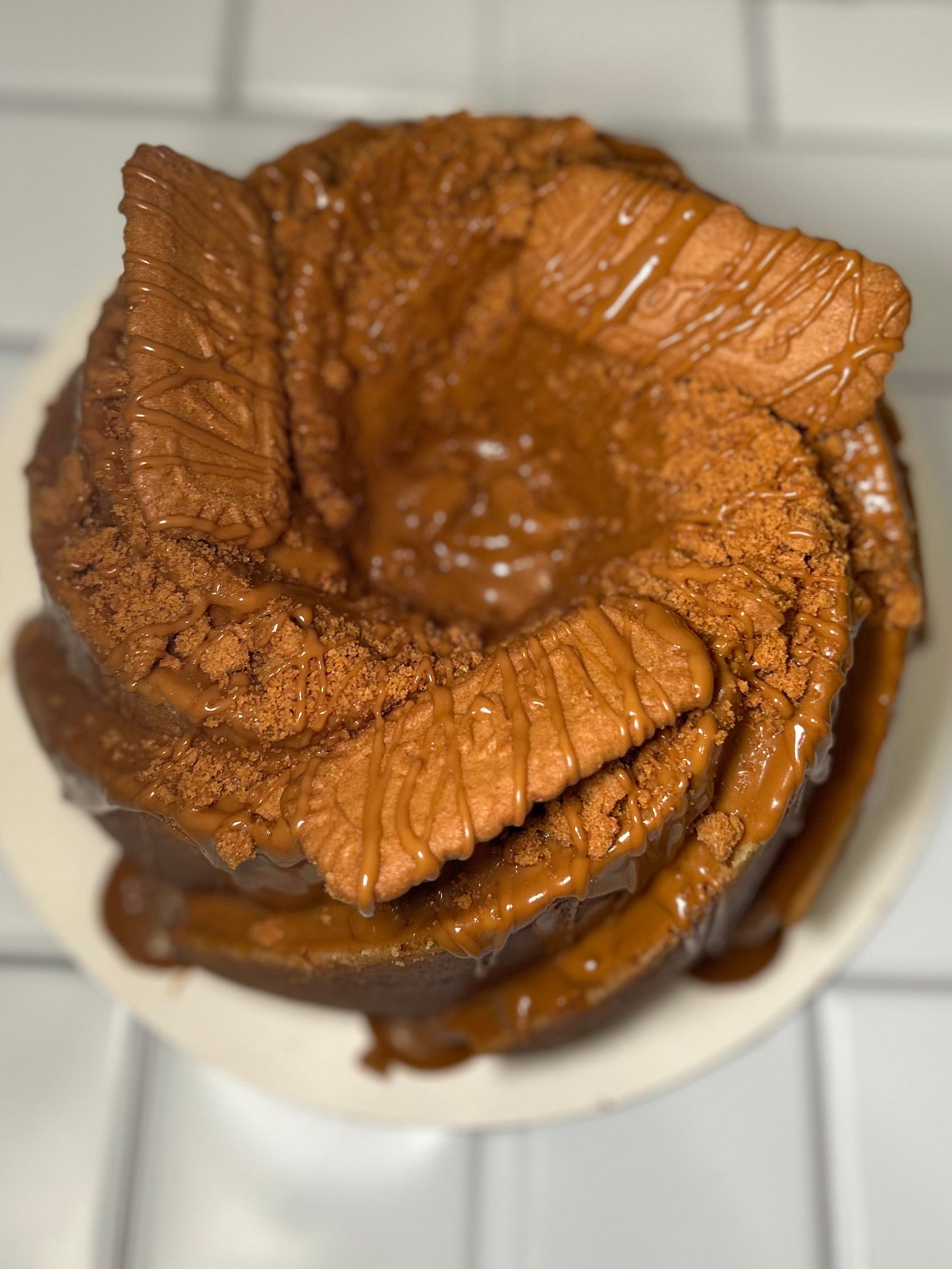 Biscoff Cookie Butter Pound Cake