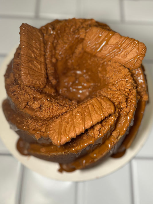 Biscoff Cookie Butter Pound Cake