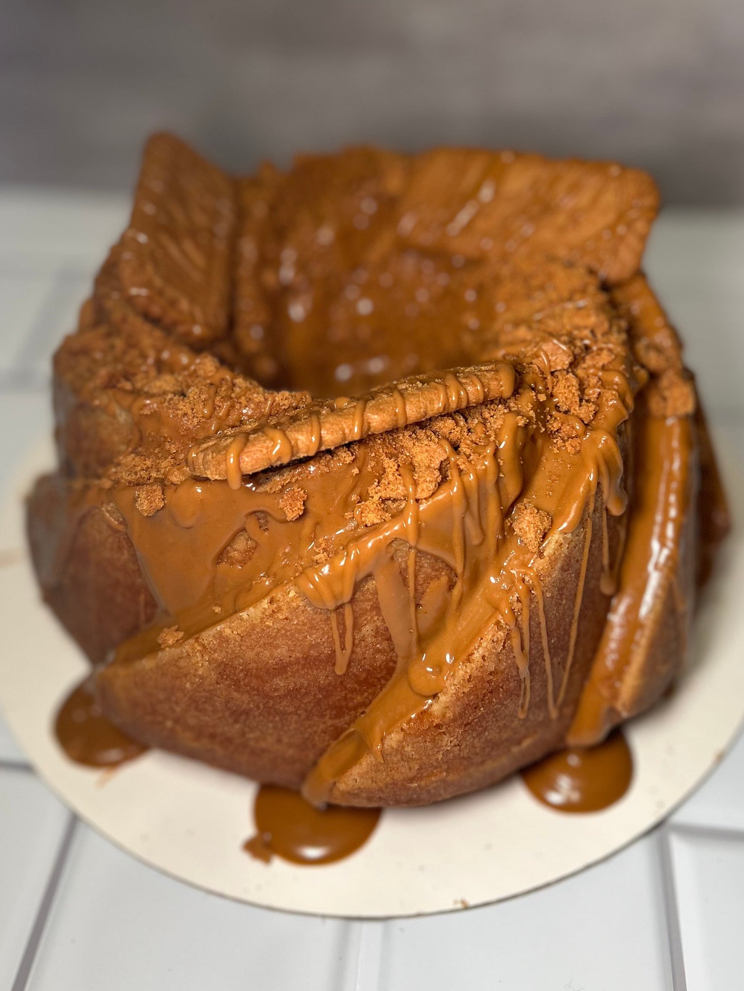 Biscoff Cookie Butter Pound Cake