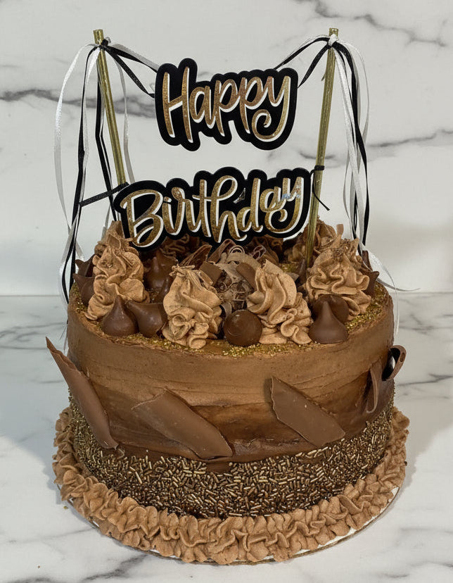Double Chocolate Indulgence Cake