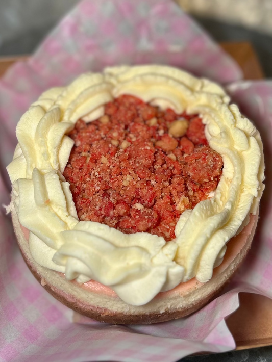 Strawberry Crunch Cheesecake